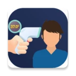 body temperature thermometer android application logo